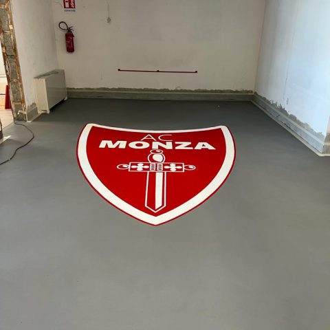 realizzazione pavimentazioni e massetti stadio Monzello AC Monza calcio