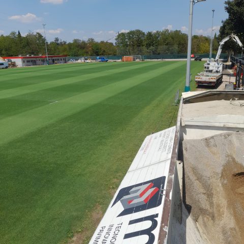 realizzazione pavimentazioni e massetti stadio Monzello AC Monza calcio