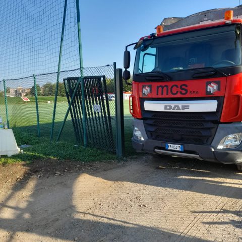 realizzazione pavimentazioni e massetti stadio Monzello AC Monza calcio